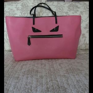 Authentic Fendi Monster Roll Tote
